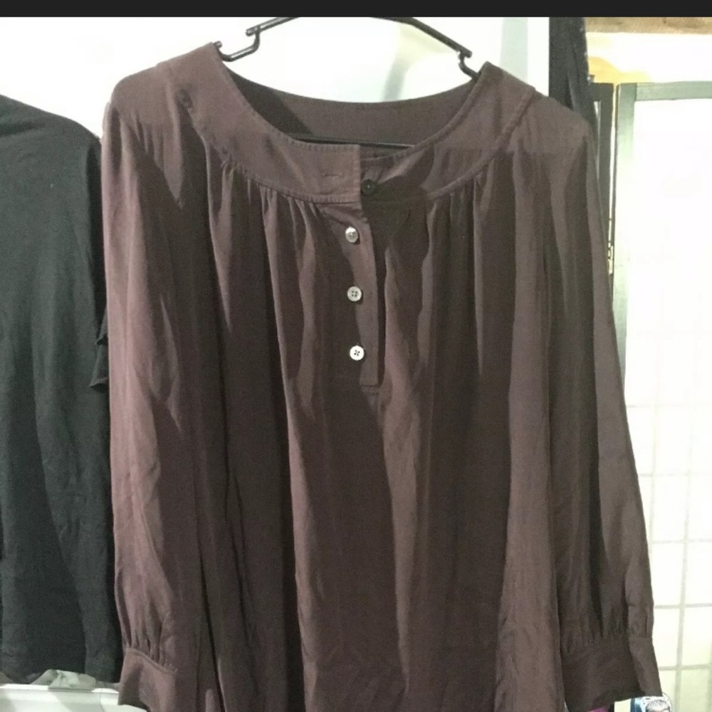 DKNY Silk Top